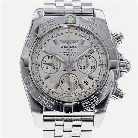 breitling gmt ab011012 bf 76296s|Breitling Chronomat AB0110 .